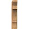 Ekena Millwork Balboa Slat Rough Sawn Outlooker, Western Red Cedar, 8"W x 26"D x 38"H OUT08X26X38BOA06RWR - alternate 2